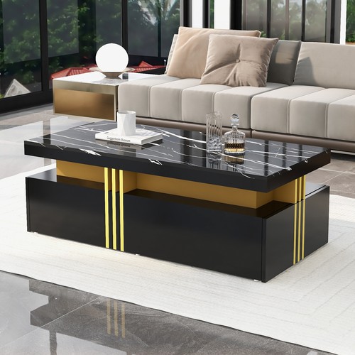 Couchtisch mit schubladen - 2,
