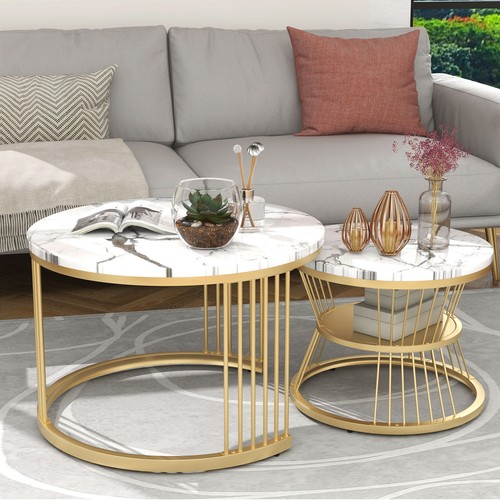 2er couchtisch rund - couchtisch,
