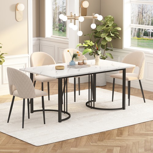140x80cm esstisch marmormuster - esstisch,