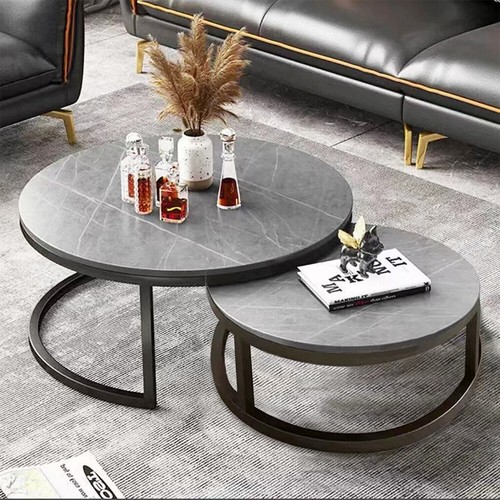 2er couchtisch set rund - set,