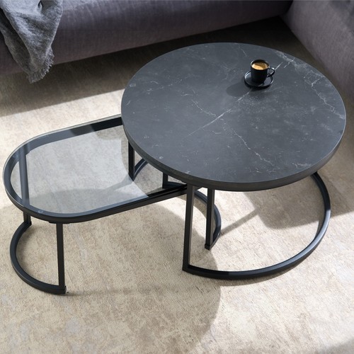 2er set couchtisch - 2er, elegance
