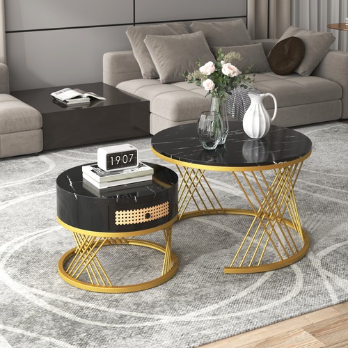 Runder couchtisch - 2x,