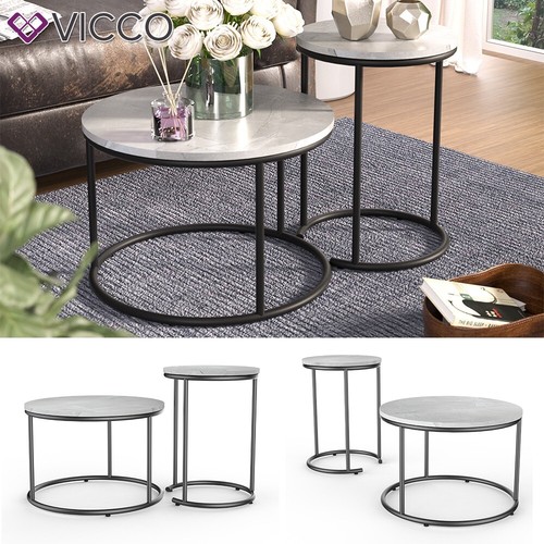 Couchtisch set ottawa weiß - ottawa,